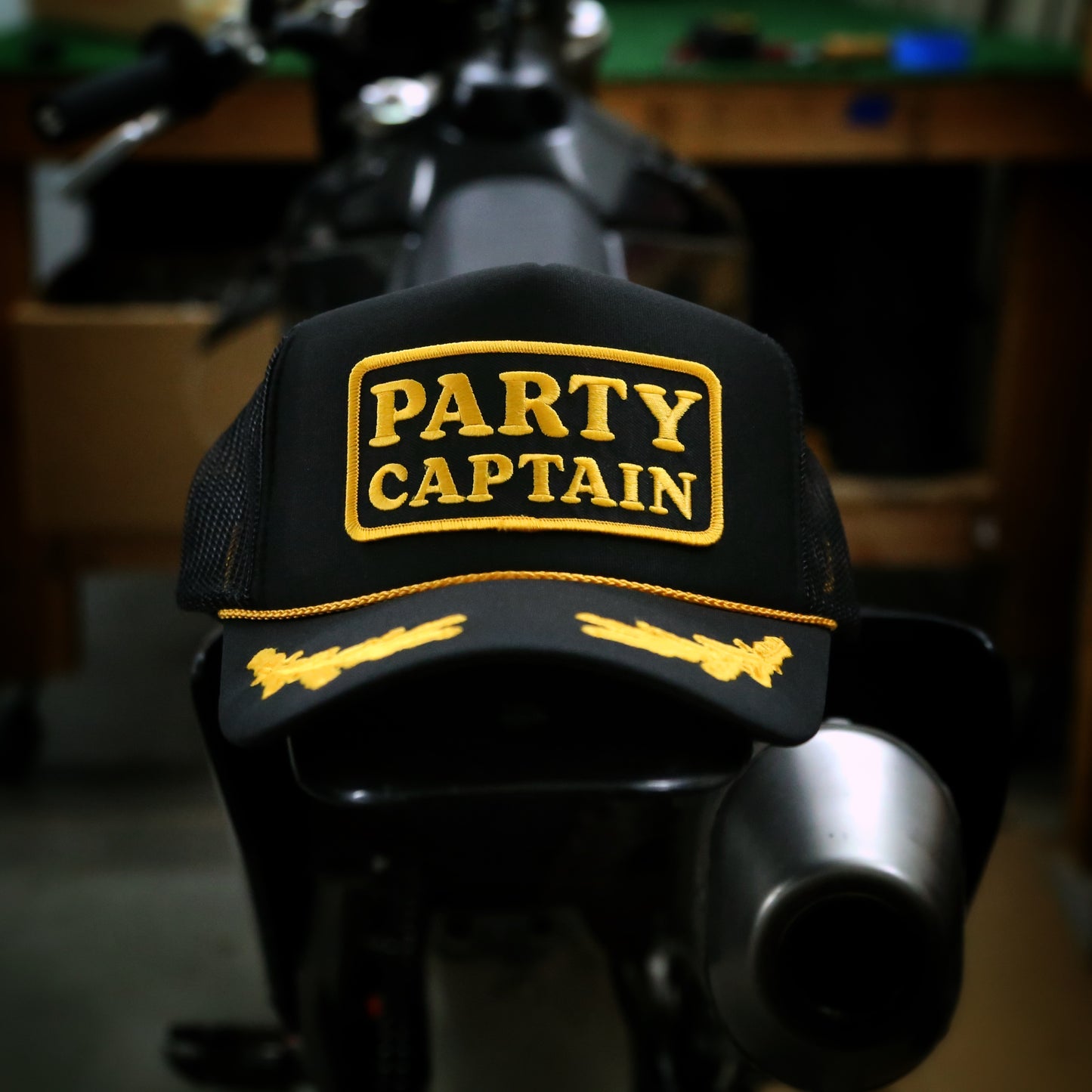 Yellow Party Captain Hat