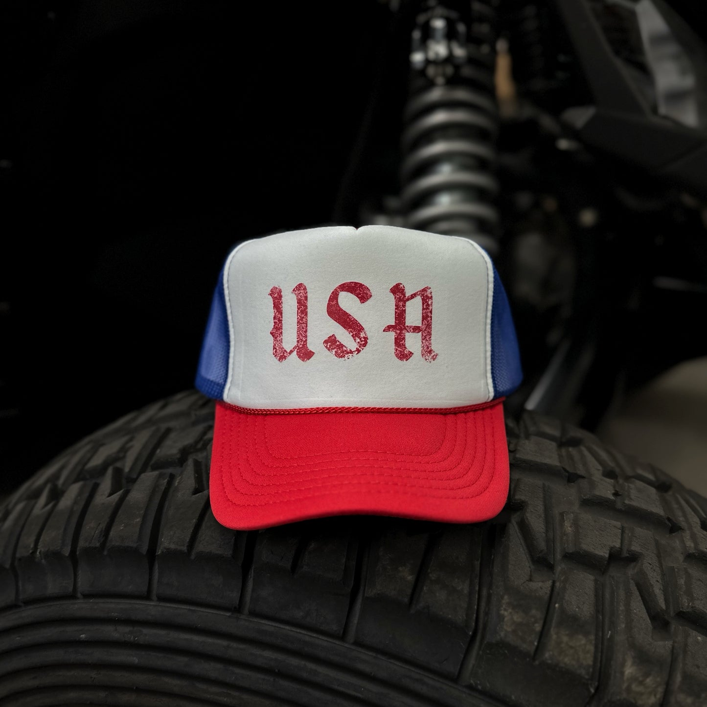 USA TRUCKER HAT