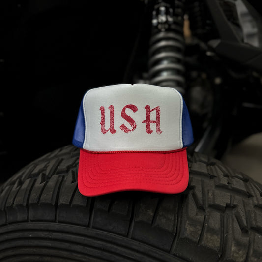 USA TRUCKER HAT