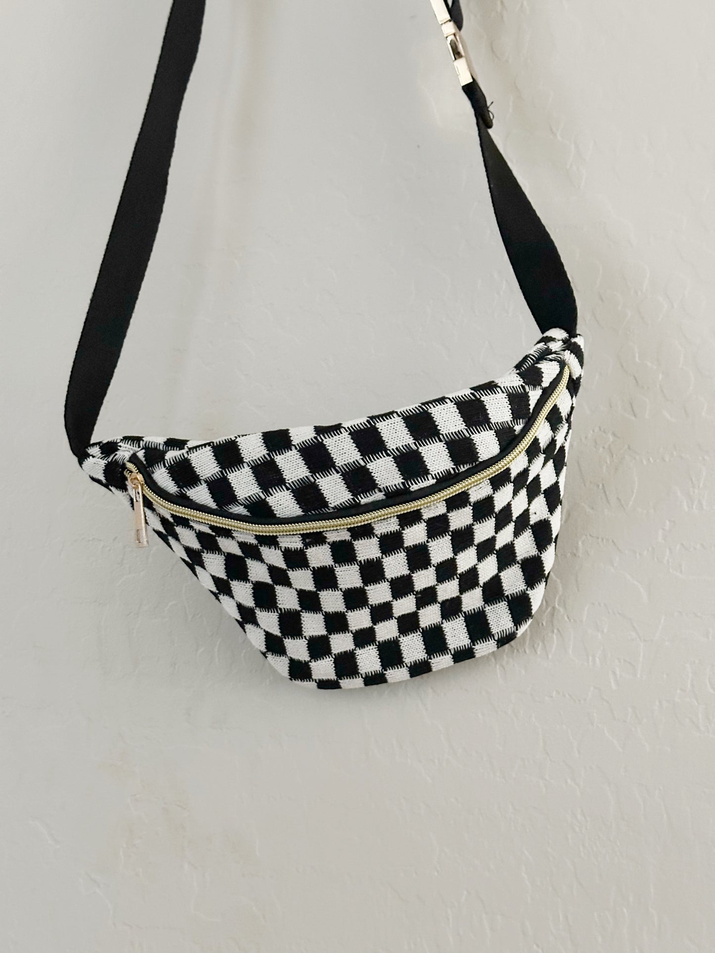 SIERRA CHECKERED BELT BAG