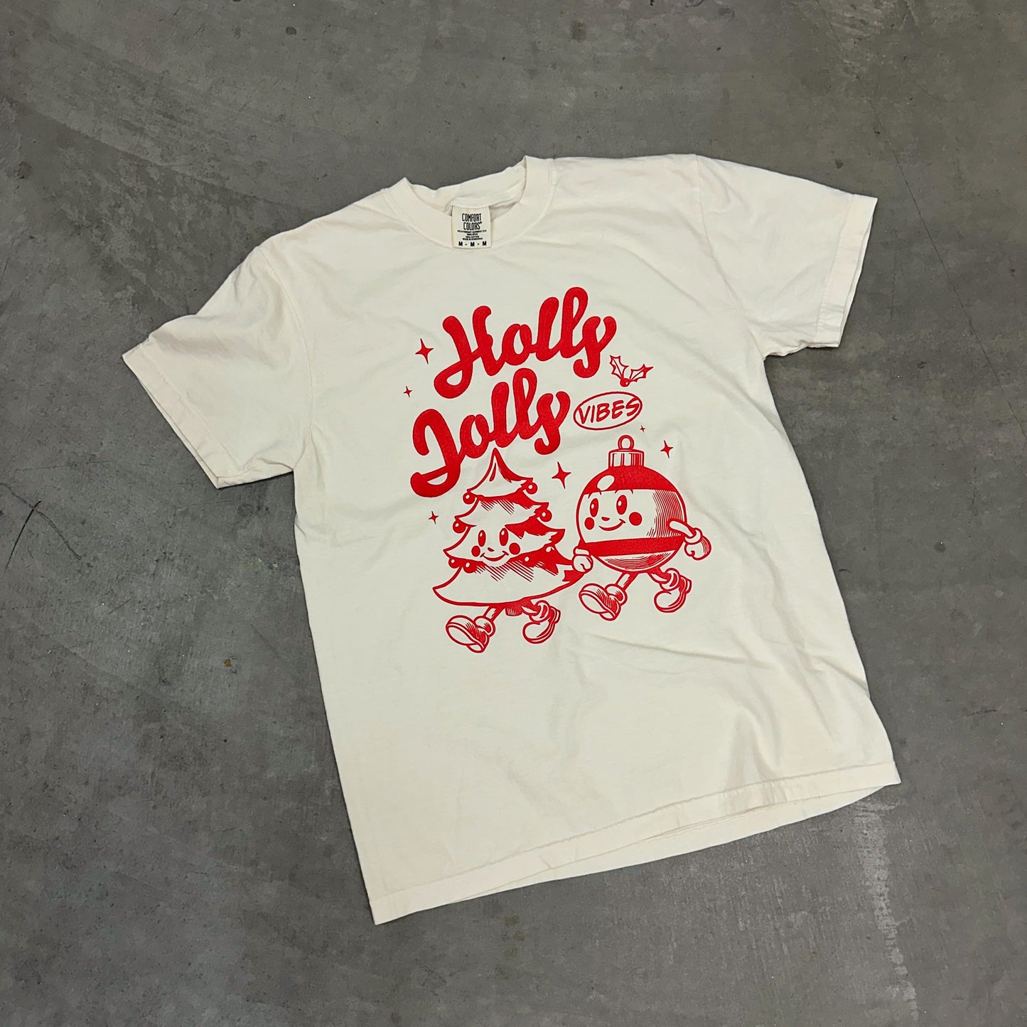 HOLLY JOLLY GRAPHIC TEE