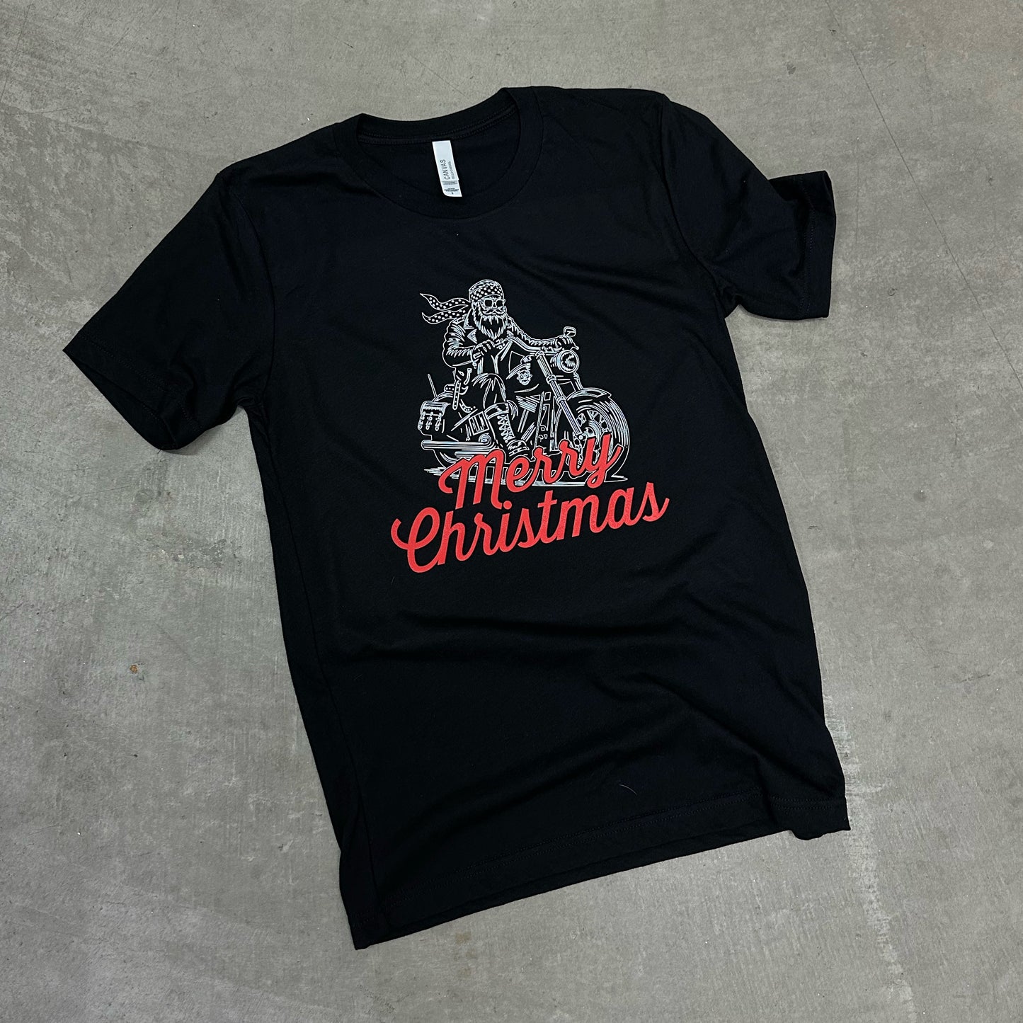 MERRY CHRISTMAS HOG GRAPHIC TEE