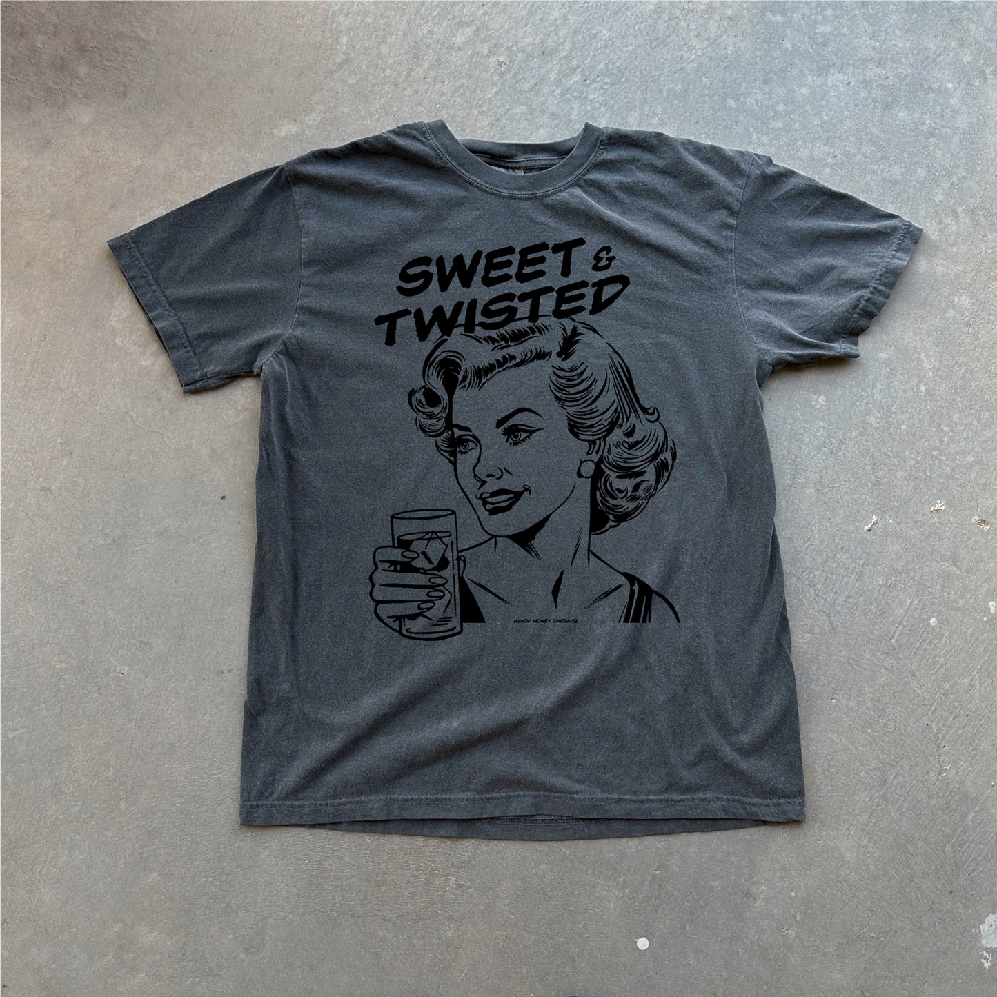 SWEET AND TWISTED GRAPHIC TEE