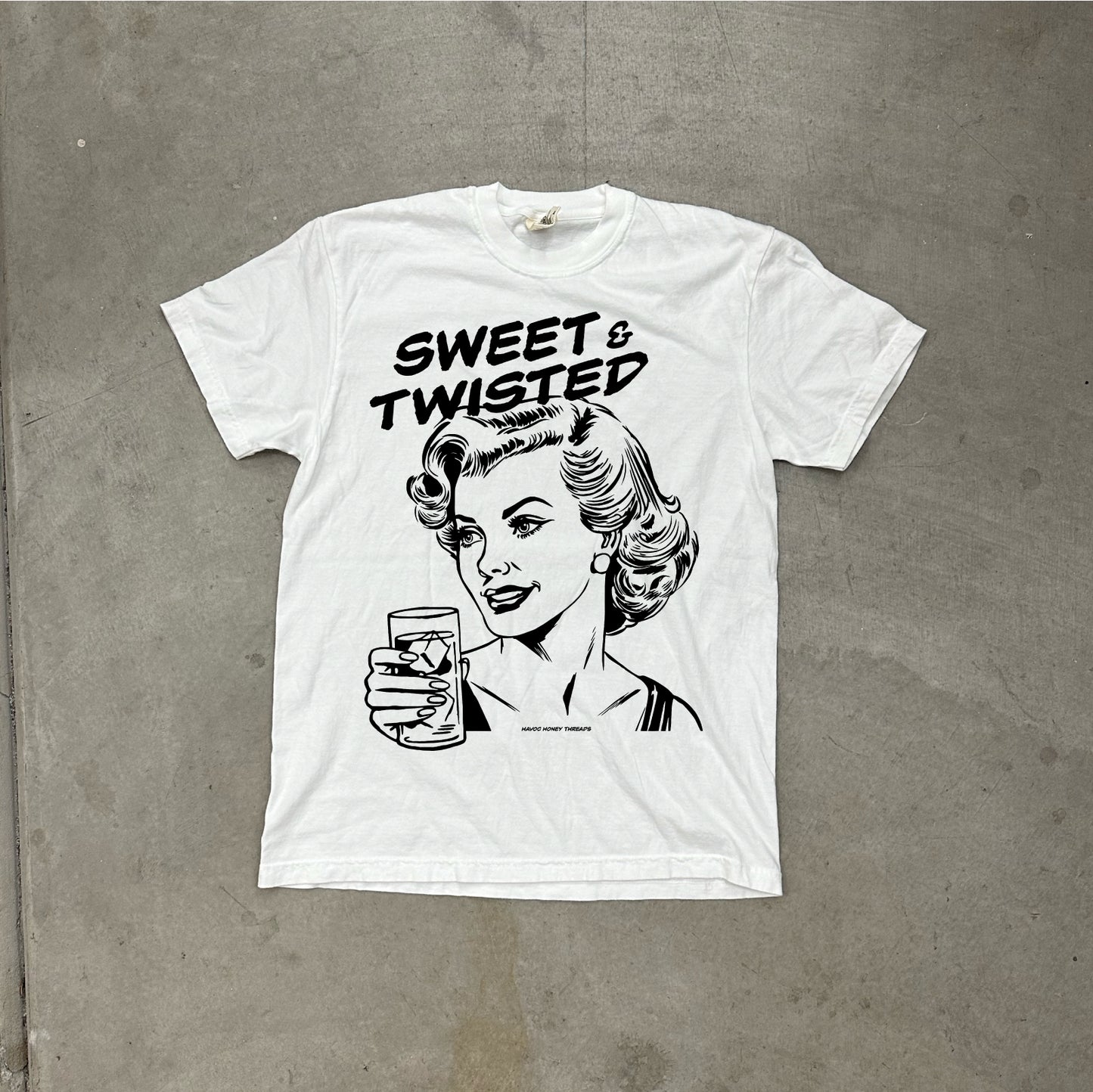 SWEET AND TWISTED GRAPHIC TEE