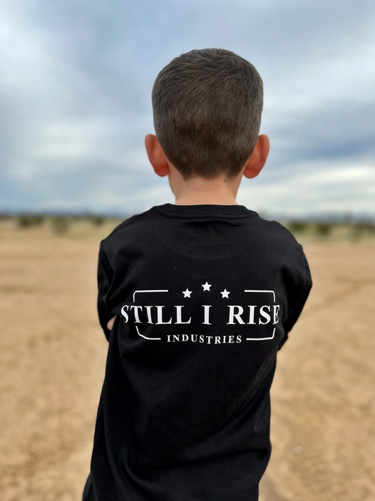 Youth Black Still I Rise T- Shirt